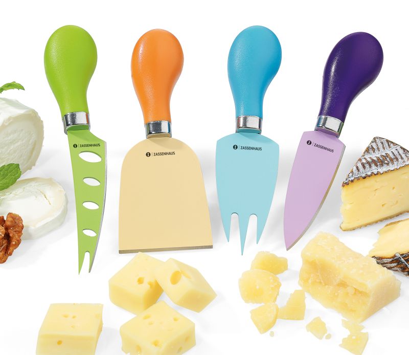 Couteaux à Fromage set de 4 Classic, Zassenhaus