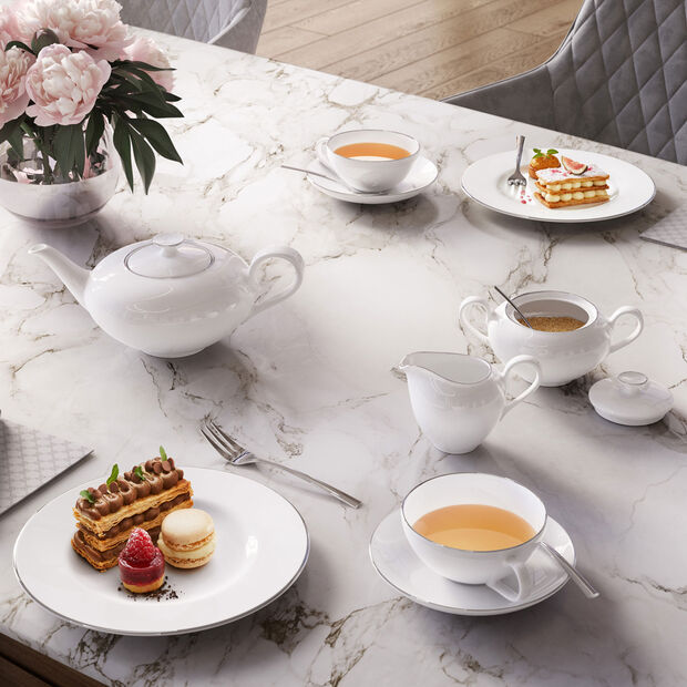 Assiette à dessert, Anmut Platinum No.1, Villeroy & Boch