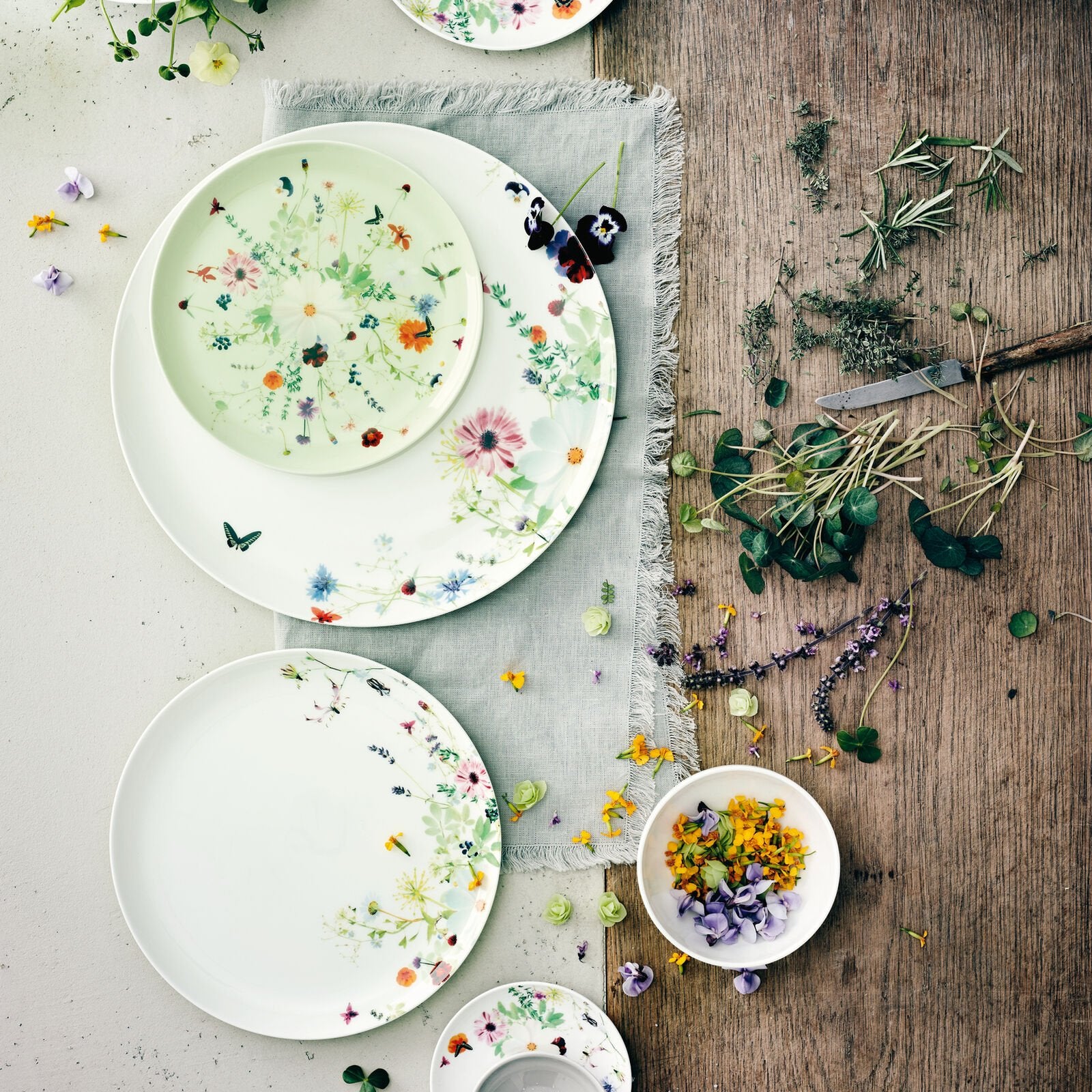 Dessert plate coupe 21cm, Brillance Grand Air, Rosenthal