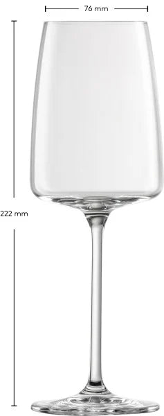 Cool and light wine glass, Sensa, Schott Zwiesel