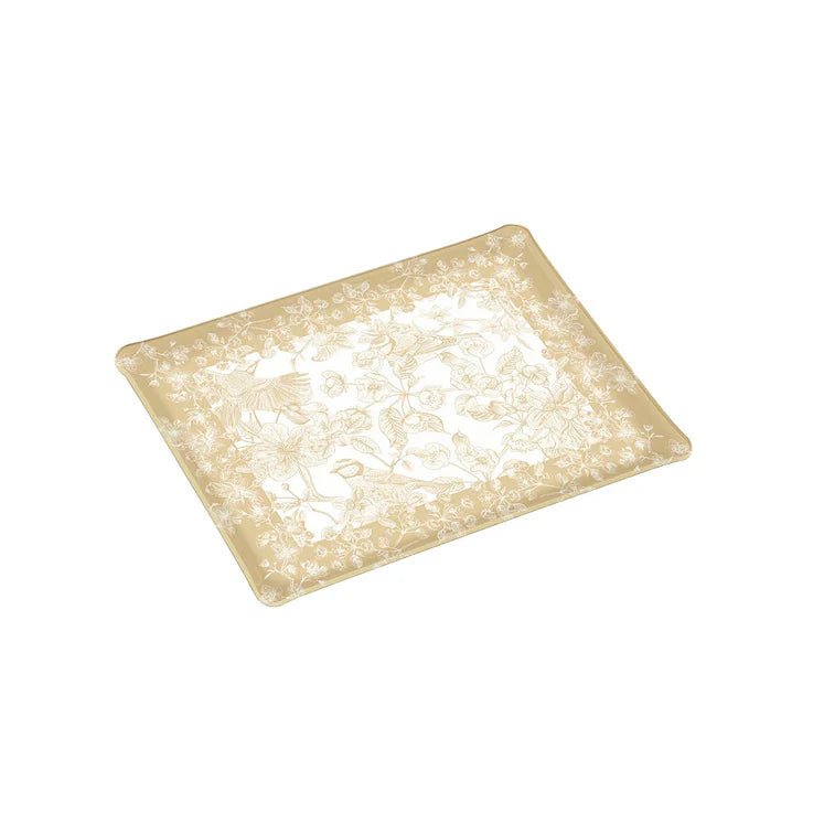 Acrylic tray 37x28cm, Arabela Beige, Platex