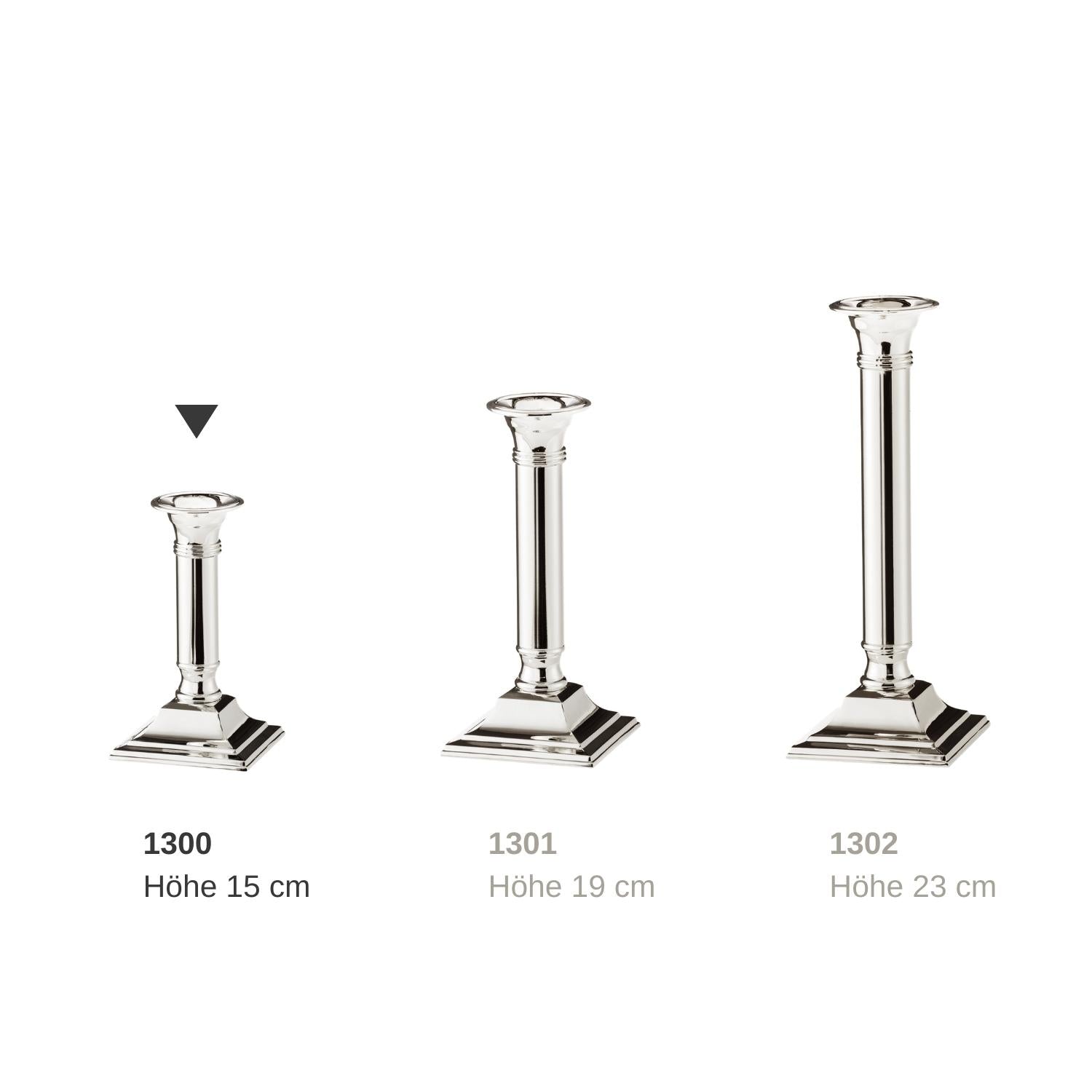 Bougeoir 15 cm Lincoln Uni, Edzard