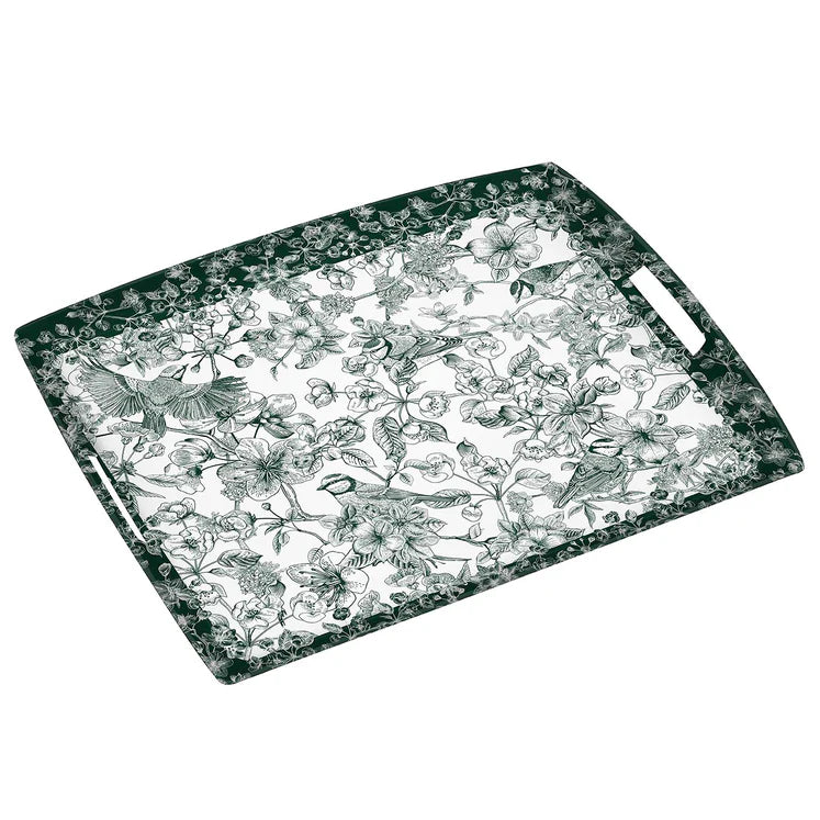 Acrylic tray 54x43cm, Arabela Forest Green, Platex