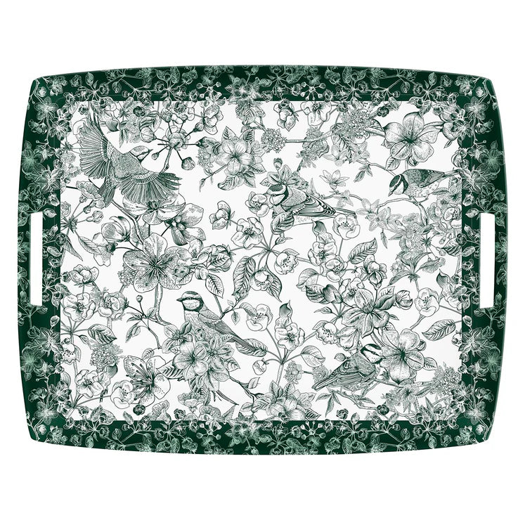 Acrylic tray 54x43cm, Arabela Forest Green, Platex