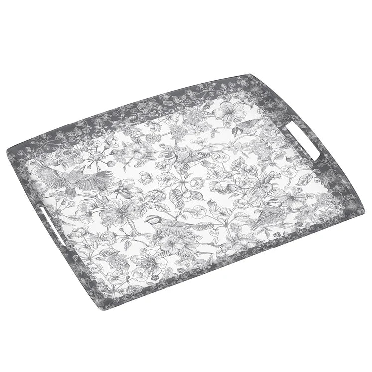 Acrylic tray 54x43cm, Arabela Grey, Platex
