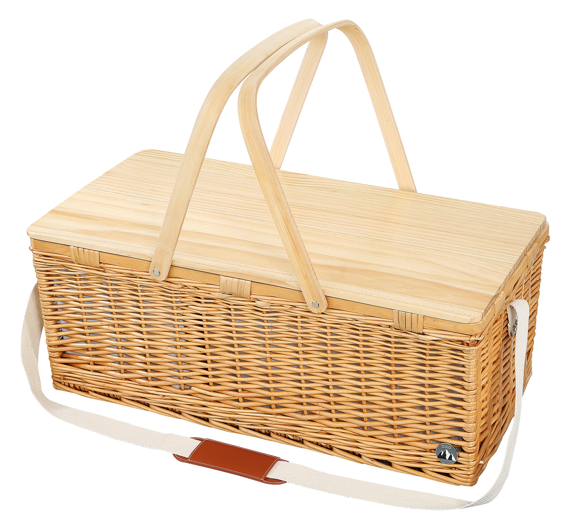 Palermo Picnic Basket for 4 people, Cilio
