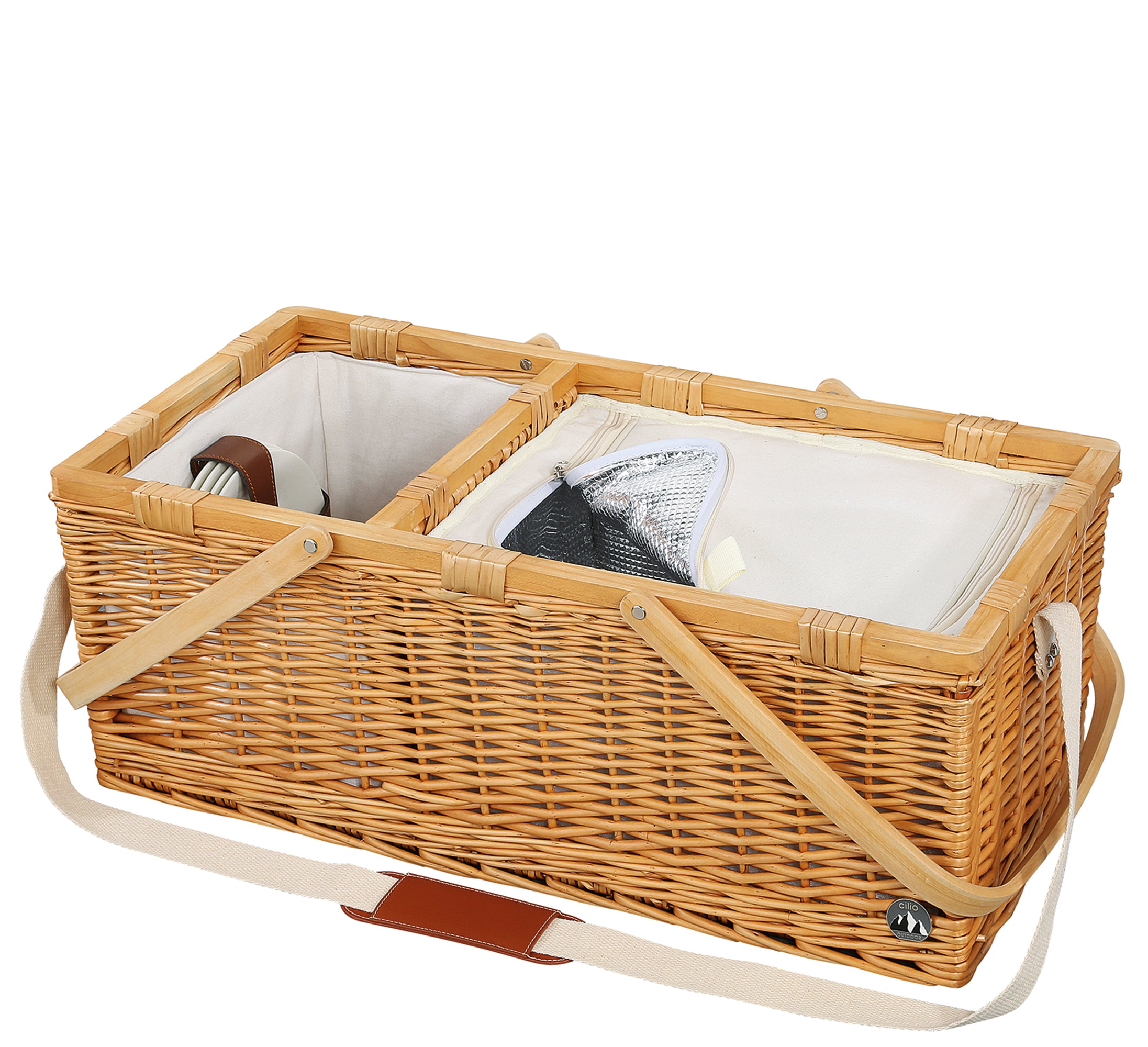 Palermo Picnic Basket for 4 people, Cilio