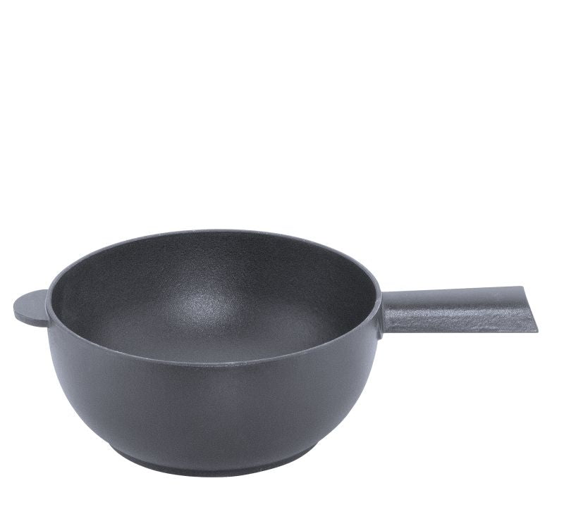 Service à Fondue 20 cm Noir Mat Saas-Fee