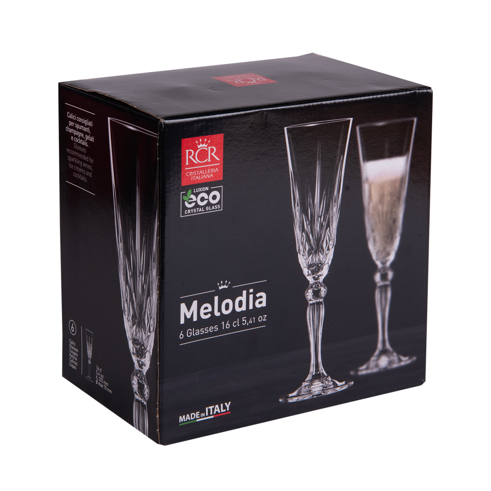 Champagne flute 16 cl, Melodia, Bastide