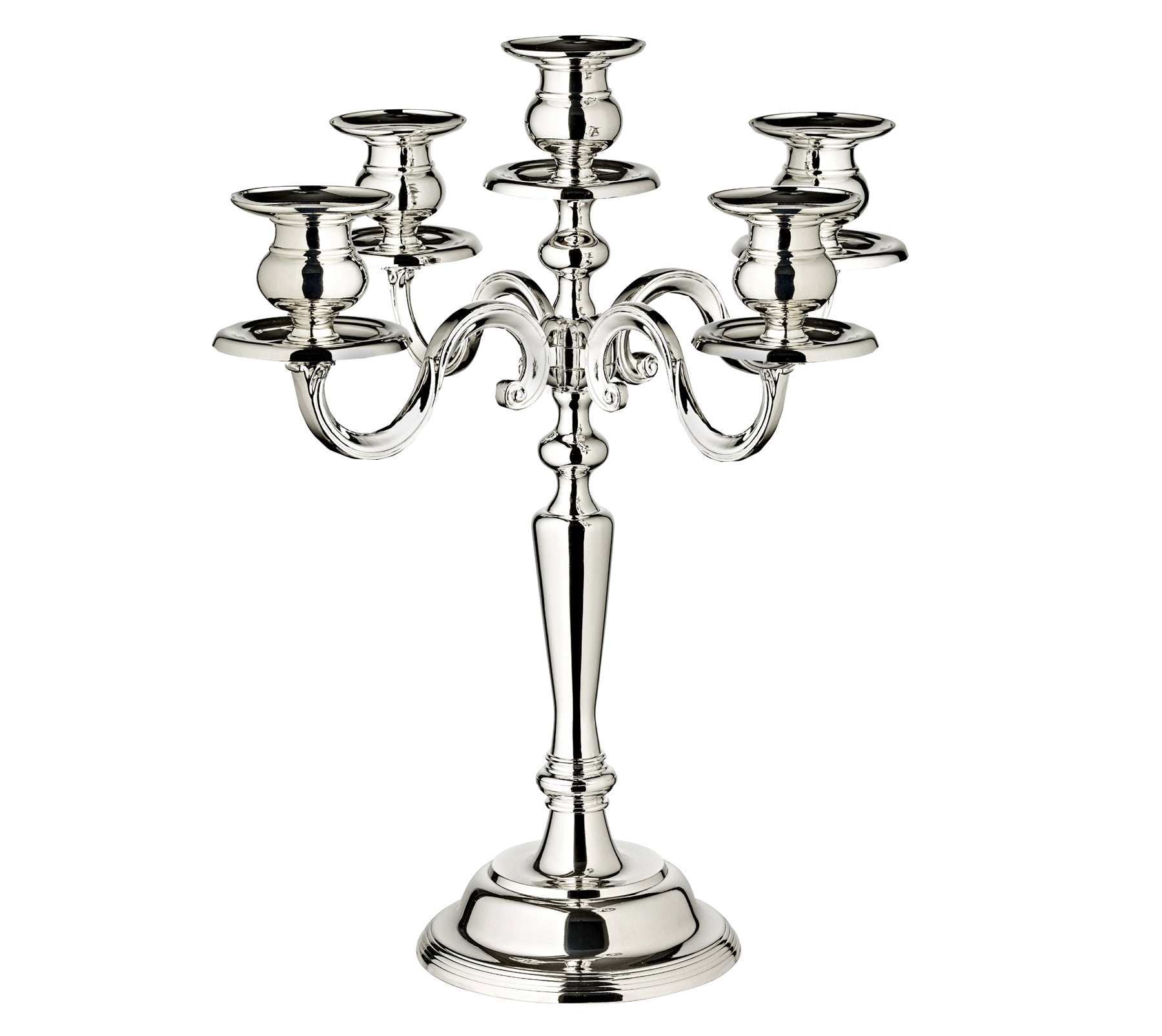 5-branched candlestick 37cm, Regina, Edzard