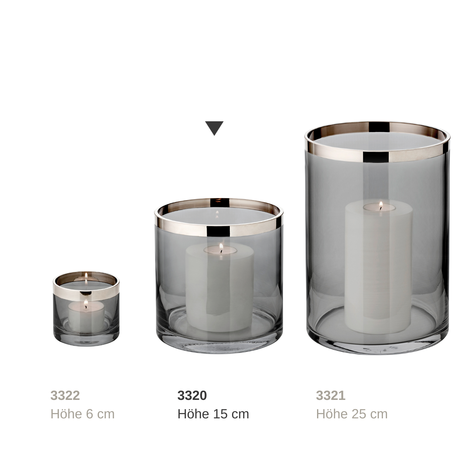 Tealight holder / Molly vase 15 cm, Edzard