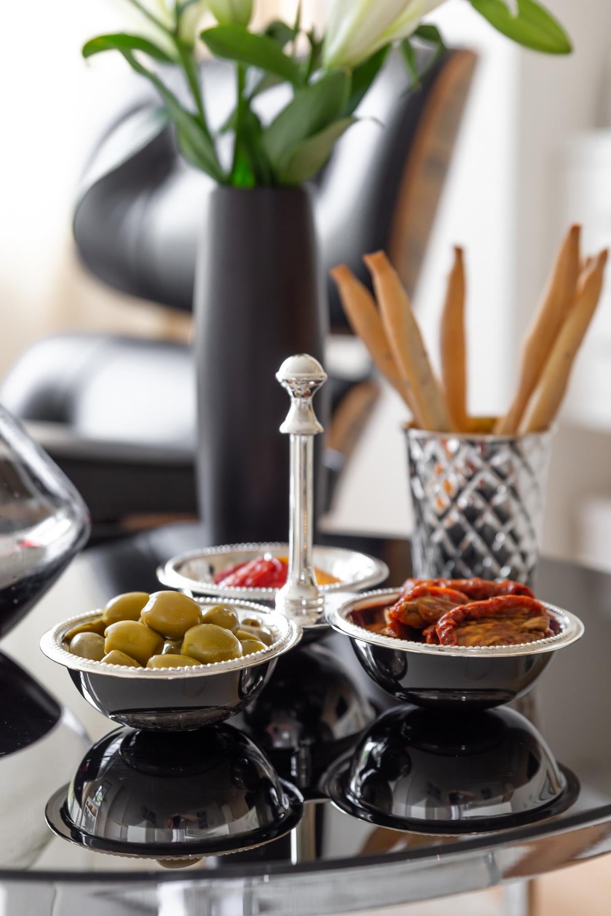 Triple Snack Bowl 21 cm, Perla, Edzard