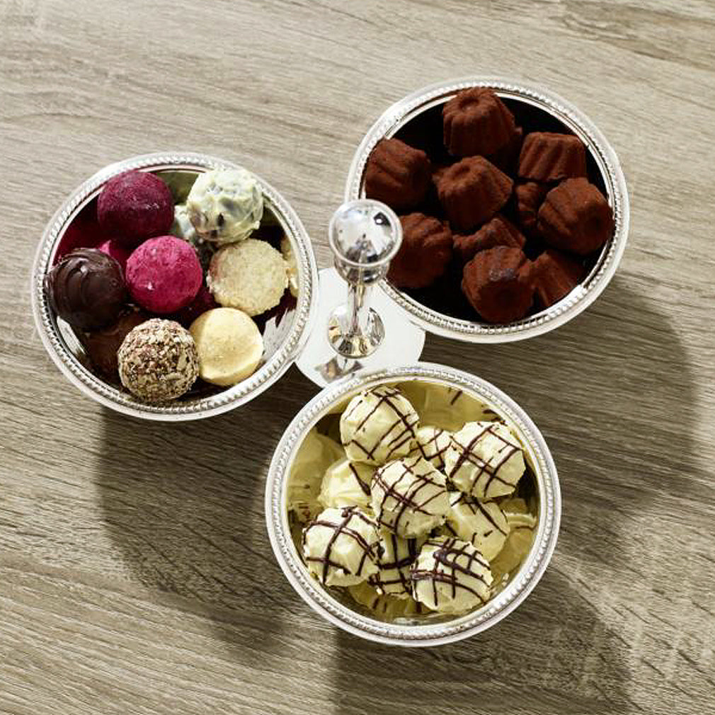 Triple Snack Bowl 21 cm, Perla, Edzard