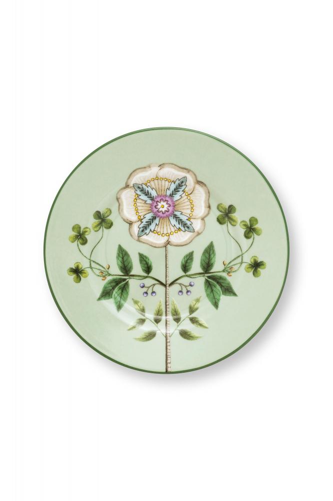 Assiette Plate 12 cm Lily & Lotus Light Green, Pip Studio