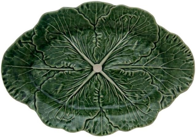 Oval Dish 43 cm, Cabbage, Bordallo Pinheiro