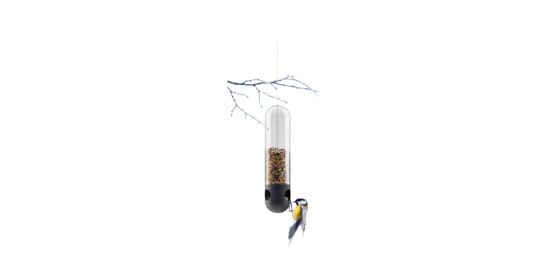 Eva Solo tubular bird feeder
