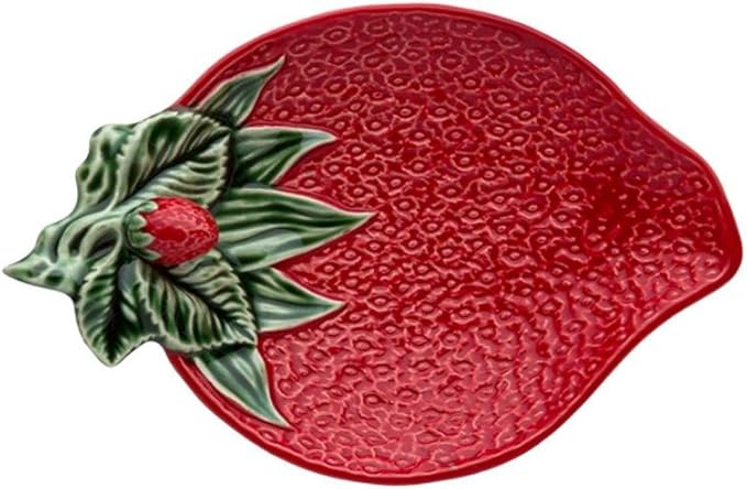 Olive dish, Strawberries, Bordallo Pinheiro