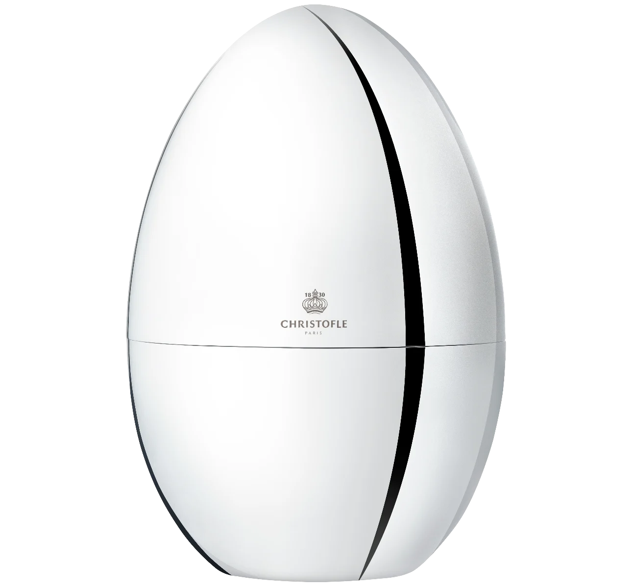 Set for 6 people (24 pieces) in silver metal with case, Mood, Christofle