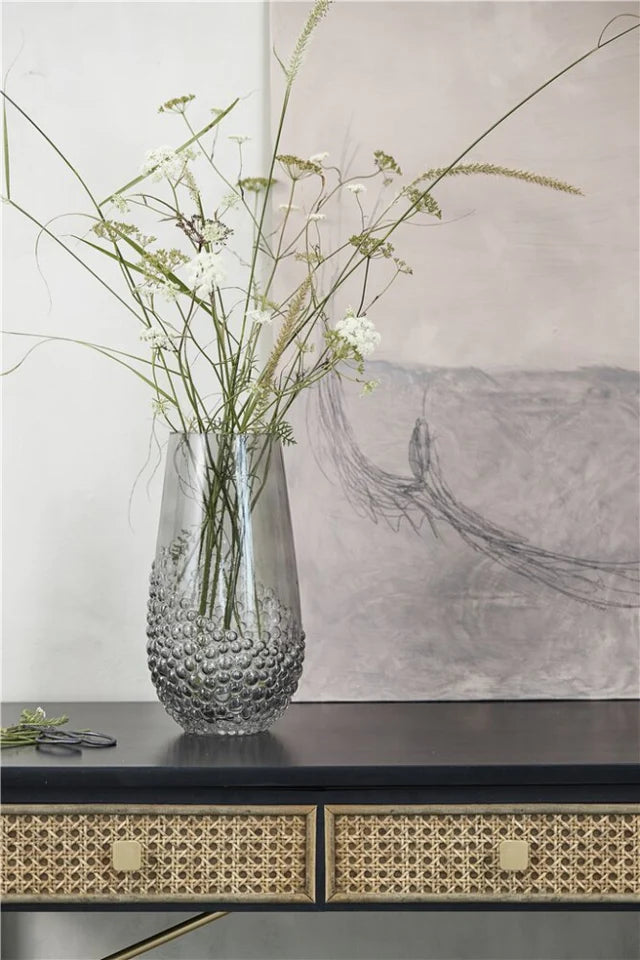 Vase 30cm, Dornia Dark Grey, Lene Bjerre