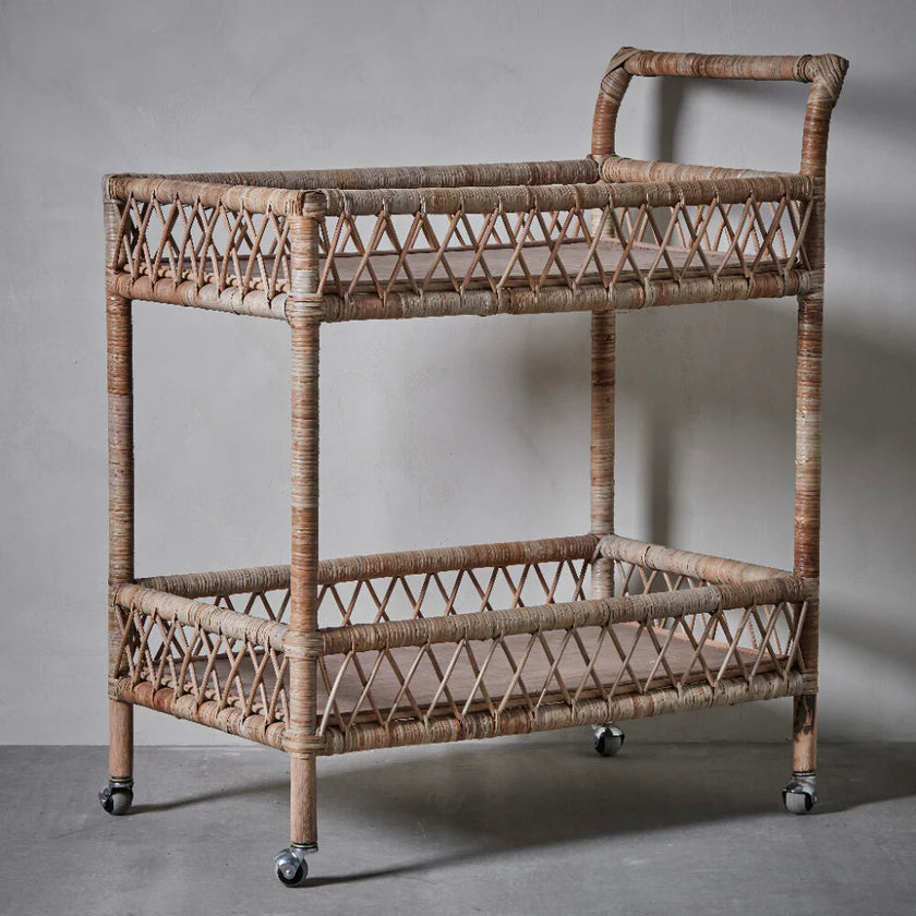 Rolling side table, Norah Nature, Lene Bjerre