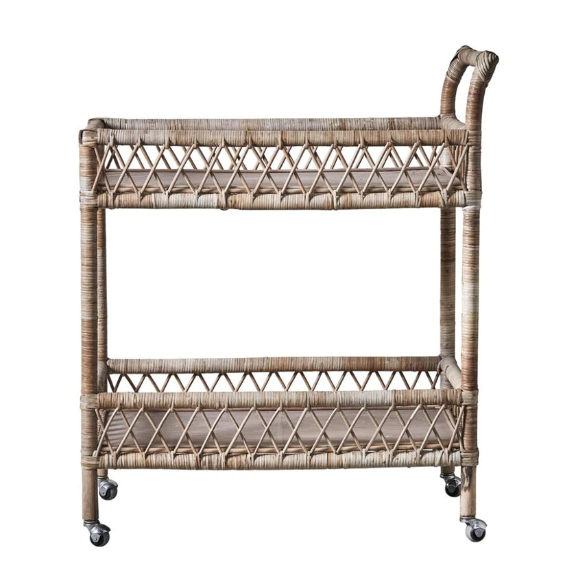 Rolling side table, Norah Nature, Lene Bjerre