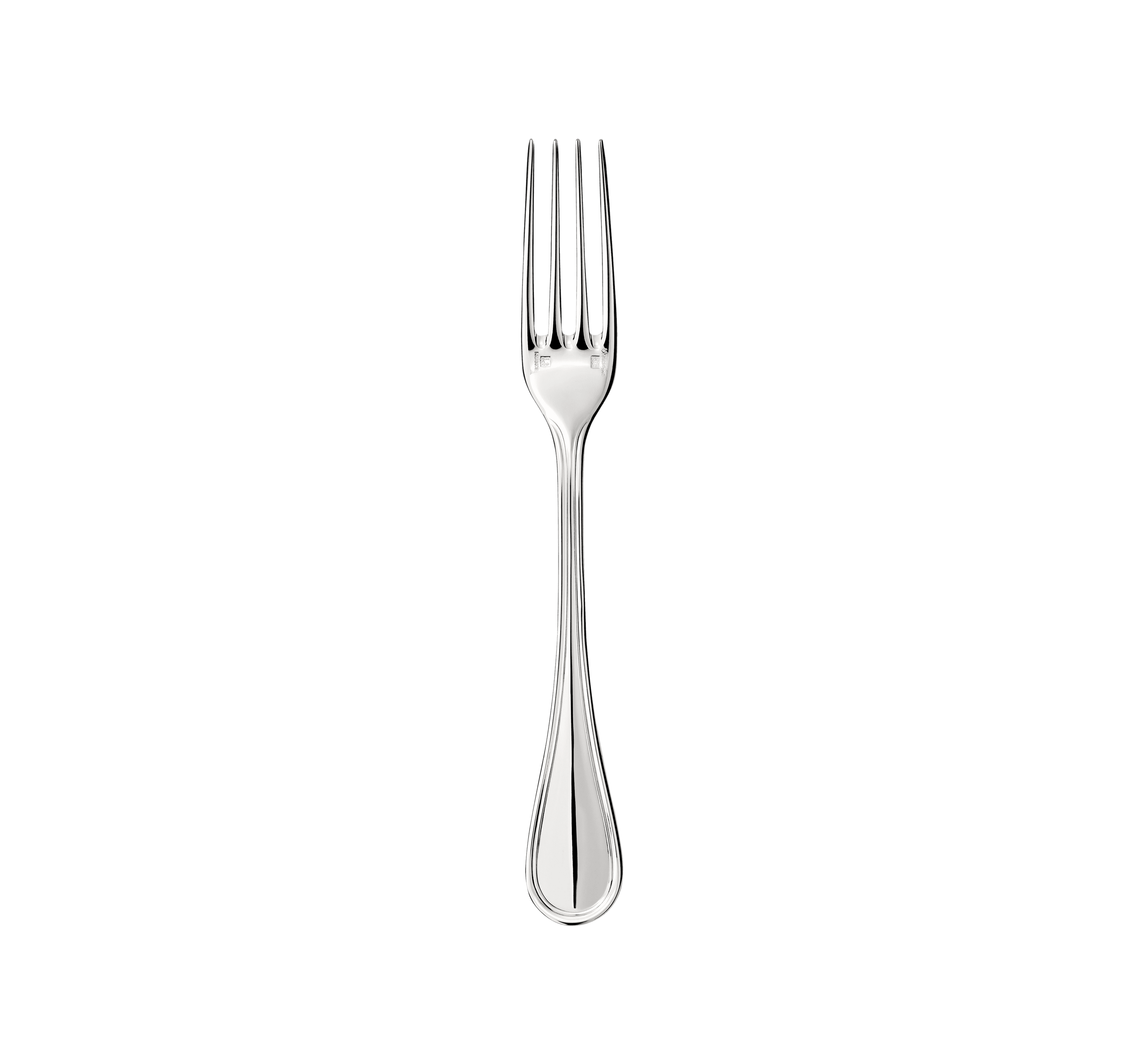 Dessert fork, Albi silver metal, Christofle