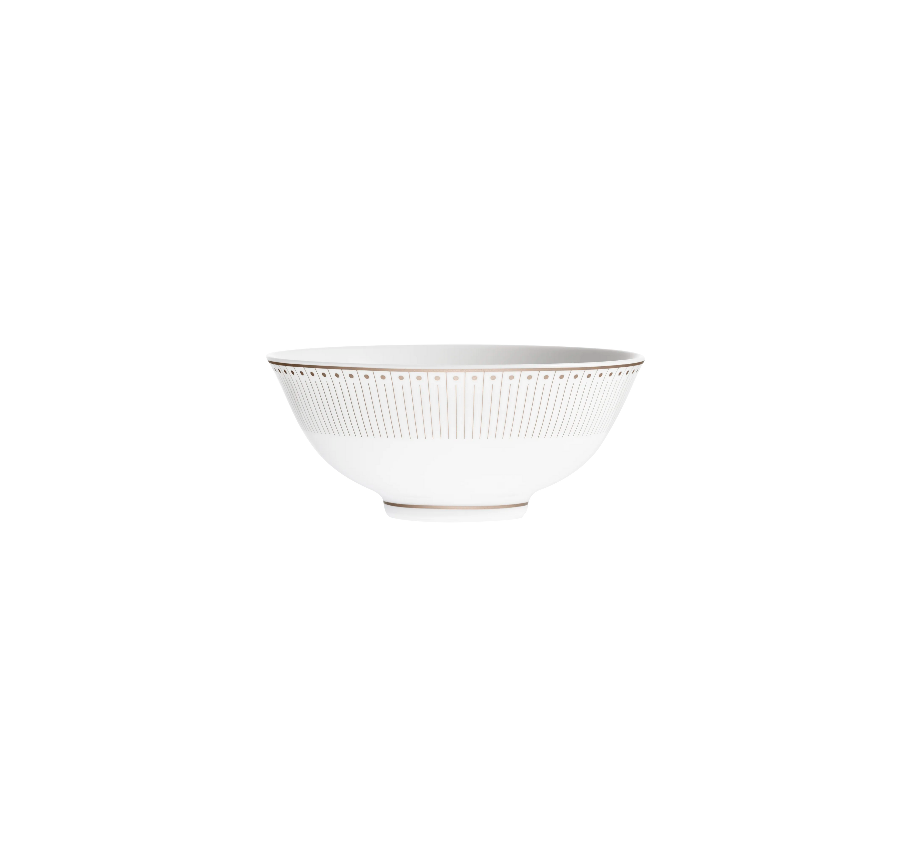 Rice bowl 12cm, Malmaison Imperial Platinum, Christofle