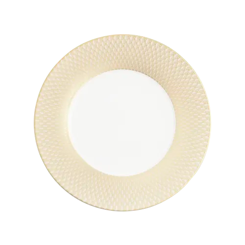 Presentation plate 31cm, Malmaison Imperial Gold, Christofle