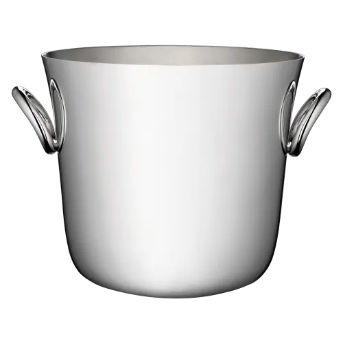 Silver-plated champagne bucket, Vertigo, Christofle