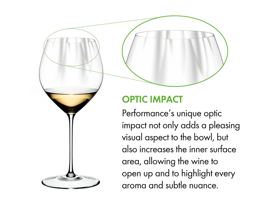 Verre Chardonnay, Performance, Riedel