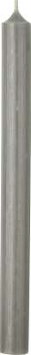 Bougie Cylindre 25 cm Gris, Ihr