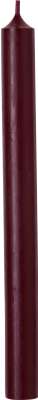 Bougie Cylindre 25 cm Rouge Foncé, Ihr