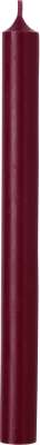Bougie Cylindre 25 cm Rouge Prune, Ihr