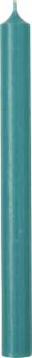 Bougie Cylindre 25 cm Turquoise, Ihr