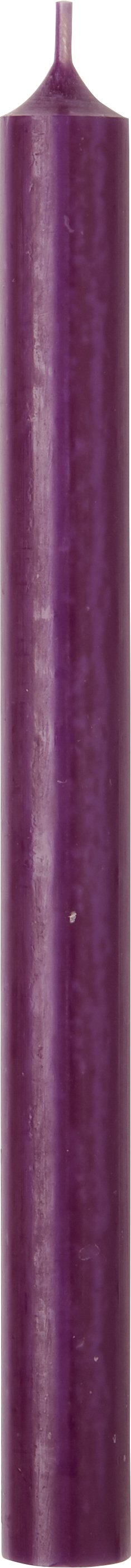 Bougie Cylindre 25 cm Aubergine, Ihr