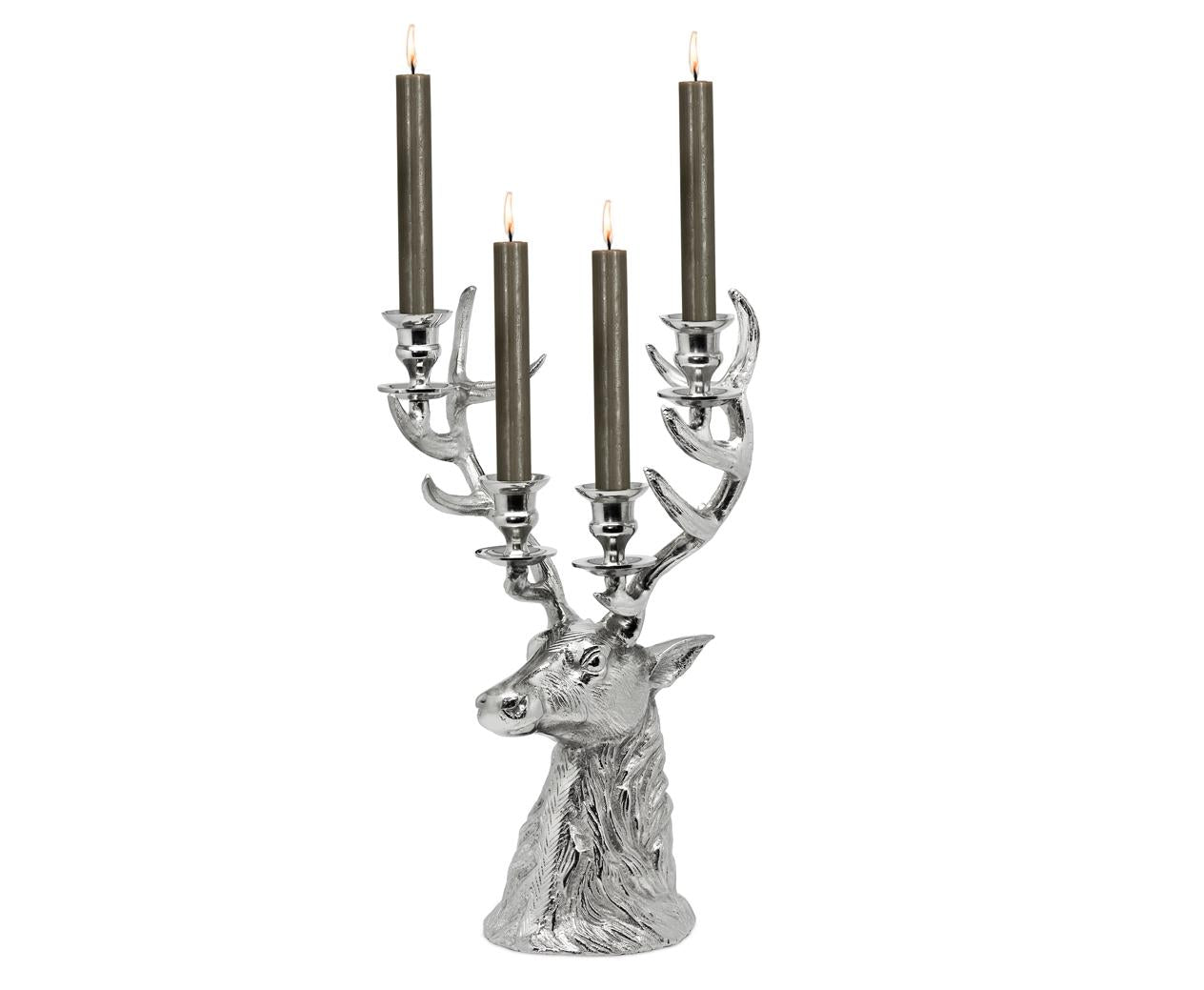 4-Light Deer Chandelier, Richard, Edzard