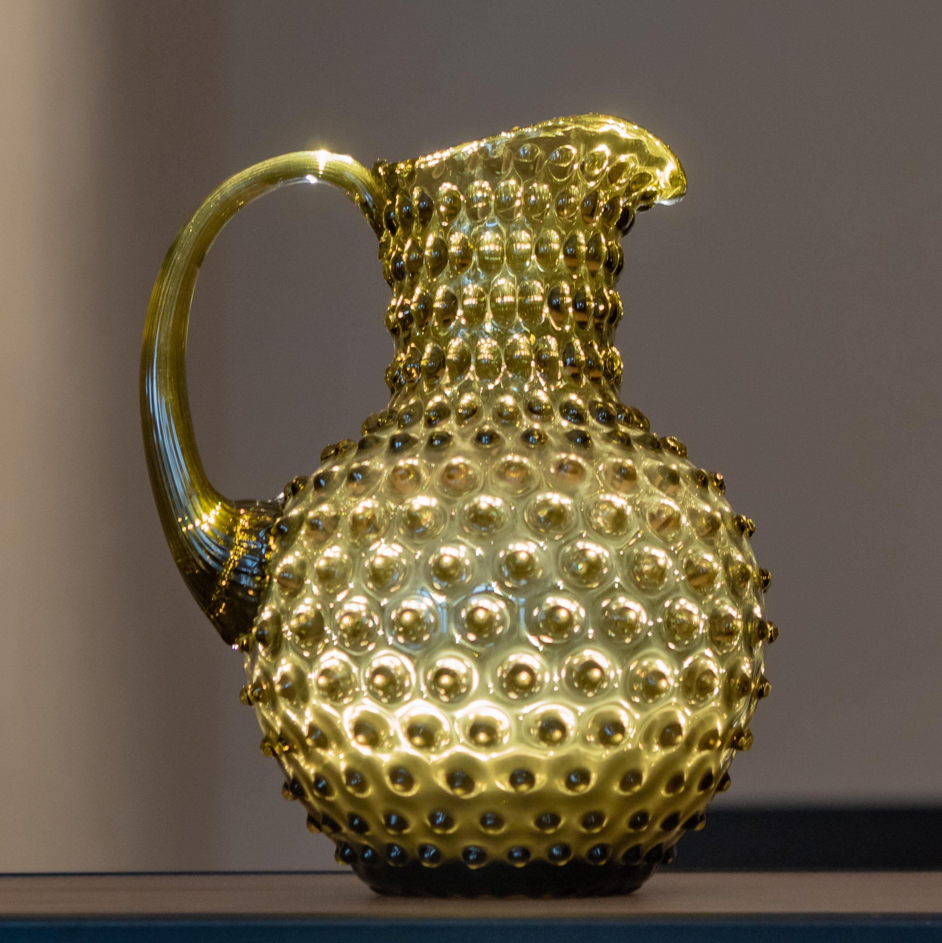 Pitcher 1l, Studded Green Bonsai, Klimchi