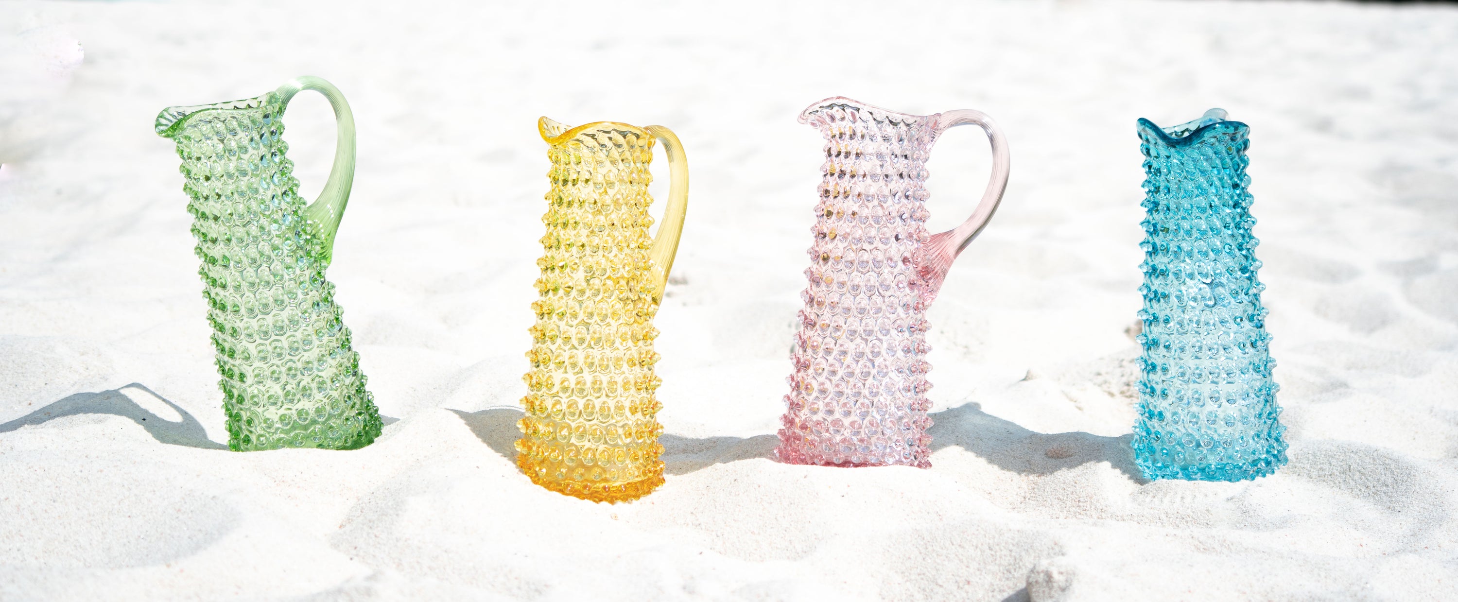 Pitcher 1l, Studded Light Green, Klimchi