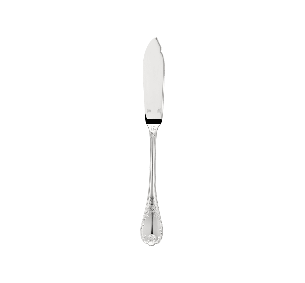 Fish knife, Marly silver metal, Christofle