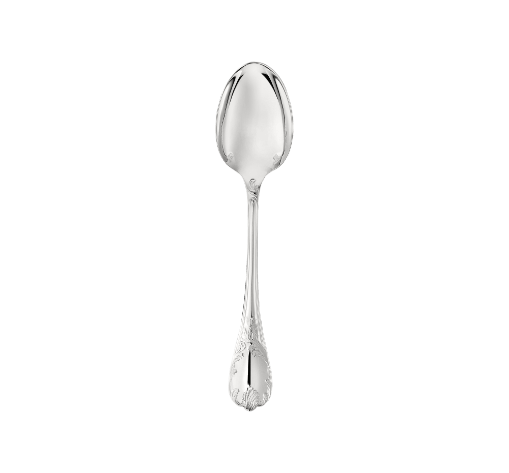 Table spoon, Marly silver-plated metal, Christofle