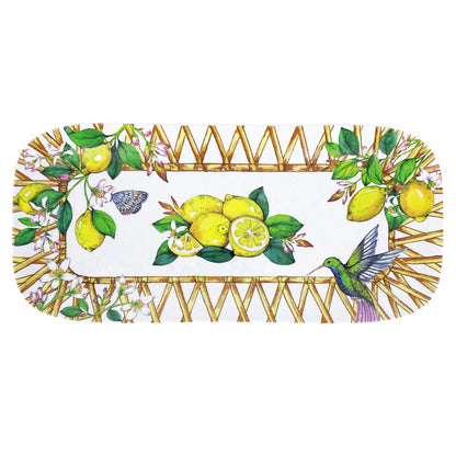 Cake dish 37.5 x 17 cm, Capri, Les Jardins de la Comtesse