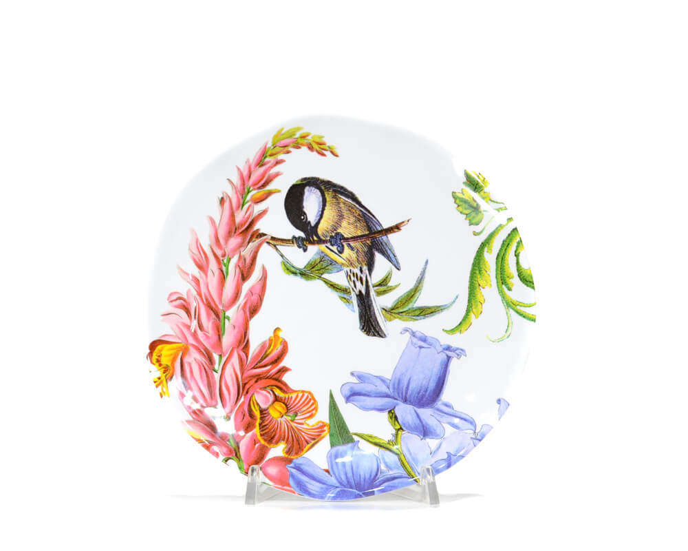 Melamine dessert plates set of 4, Summer Days, Royal Garden