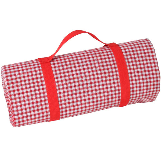 Picnic tablecloth 280 x 140 cm, Red Vichy, Les Jardins de la Comtesse