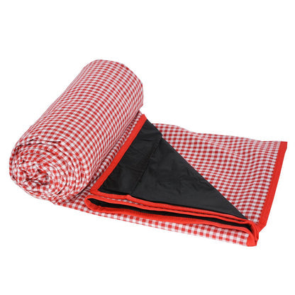 Picnic tablecloth 280 x 140 cm, Red Vichy, Les Jardins de la Comtesse