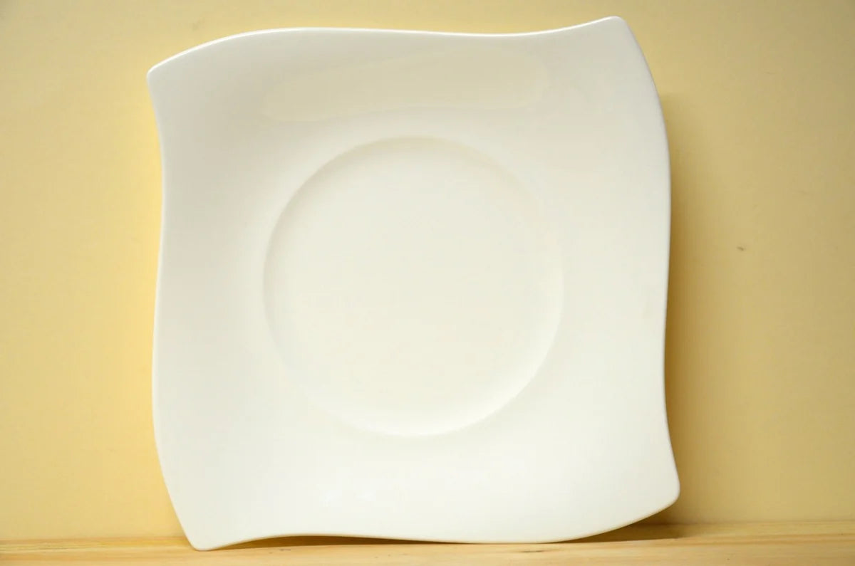 Lot soldé 6 assiettes plates 35cm + 4 as Pain, New Wave Premium, Villeroy & Boch