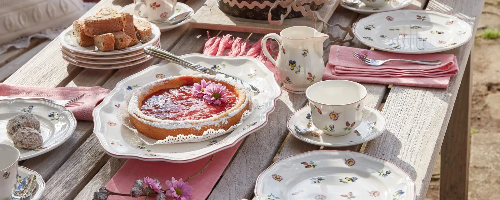 Paire Tasse Thé 0.20L. Petite Fleur, Villeroy & Boch