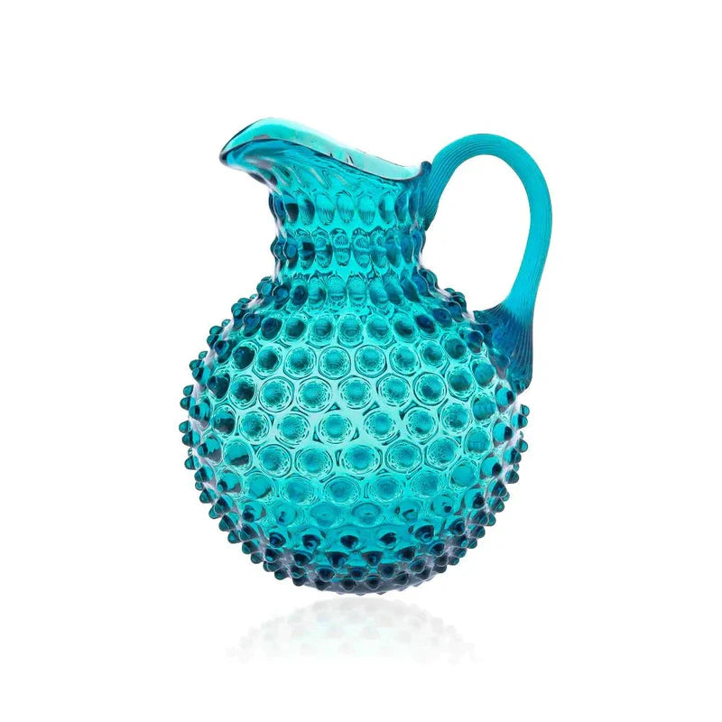 Round pitcher 2l, Studded Aquamarine, Klimchi