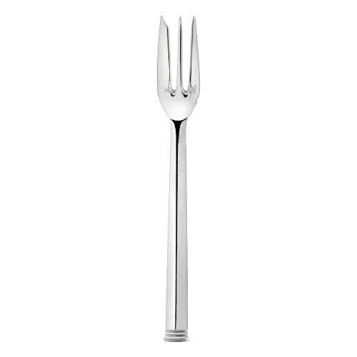 Serving fork, Commodore silver plated metal, Christofle