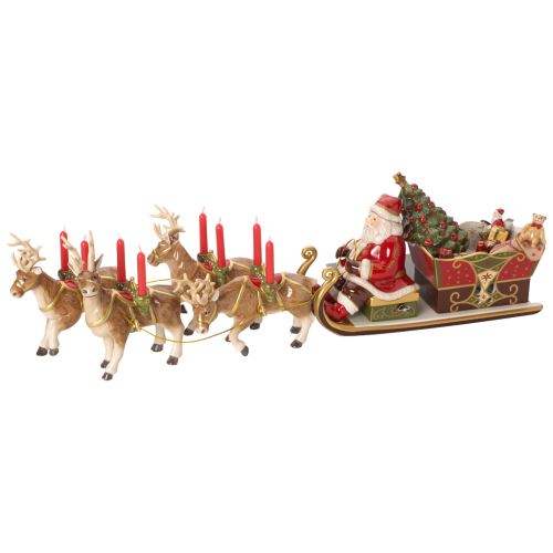 Santa's Sleigh with Music Box, Christmas Toys Memory, Villeroy & Boch
