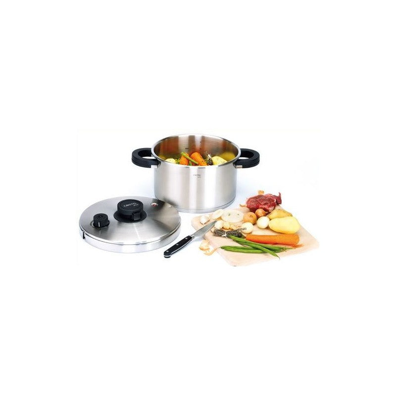 9L Pressure Cooker, Alto Stainless Steel, CRISTEL